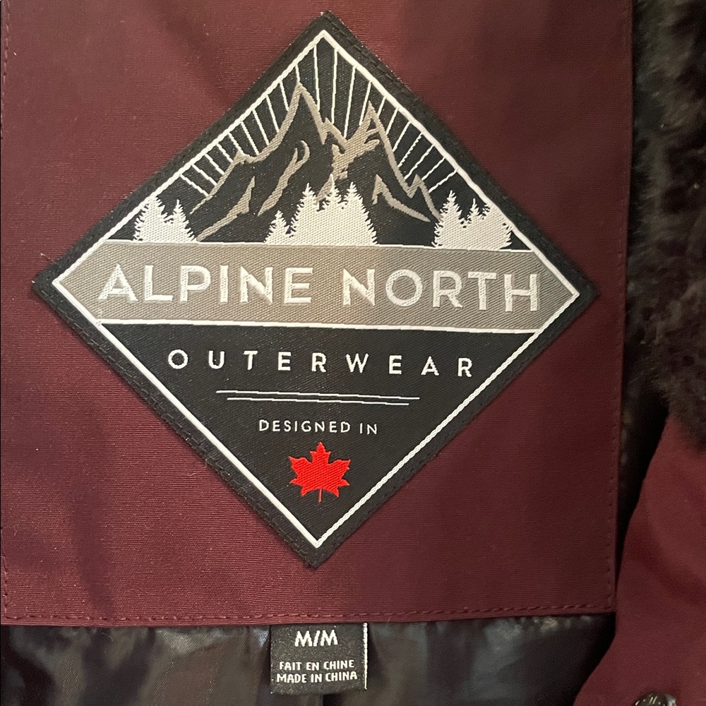 Alpine North Women’s Kootney Parka M Medium Very Warm Nice features EXCELLENT - Picture 8 of 11